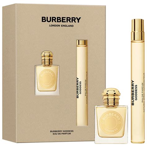 burberry perfume miniature|mini burberry goddess gift set.